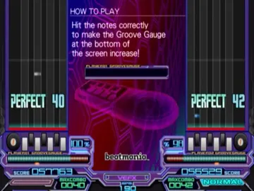 Beatmania screen shot game playing